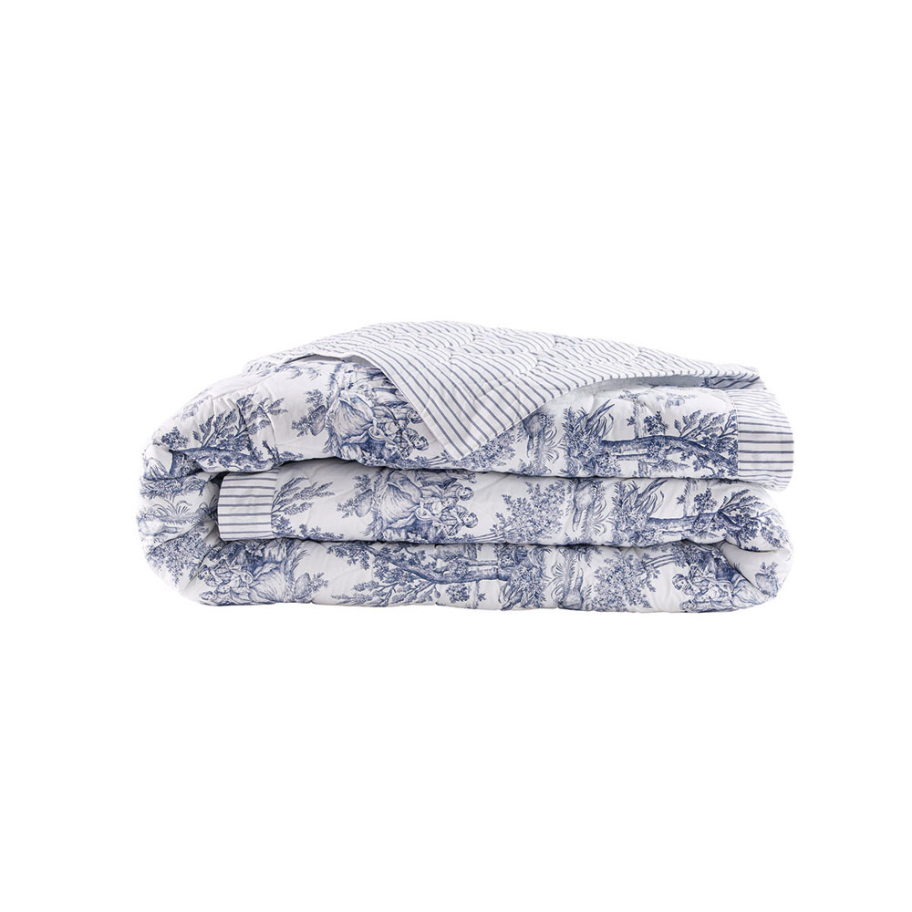 Couvre-lit Galante Multicolore Anne de Solène