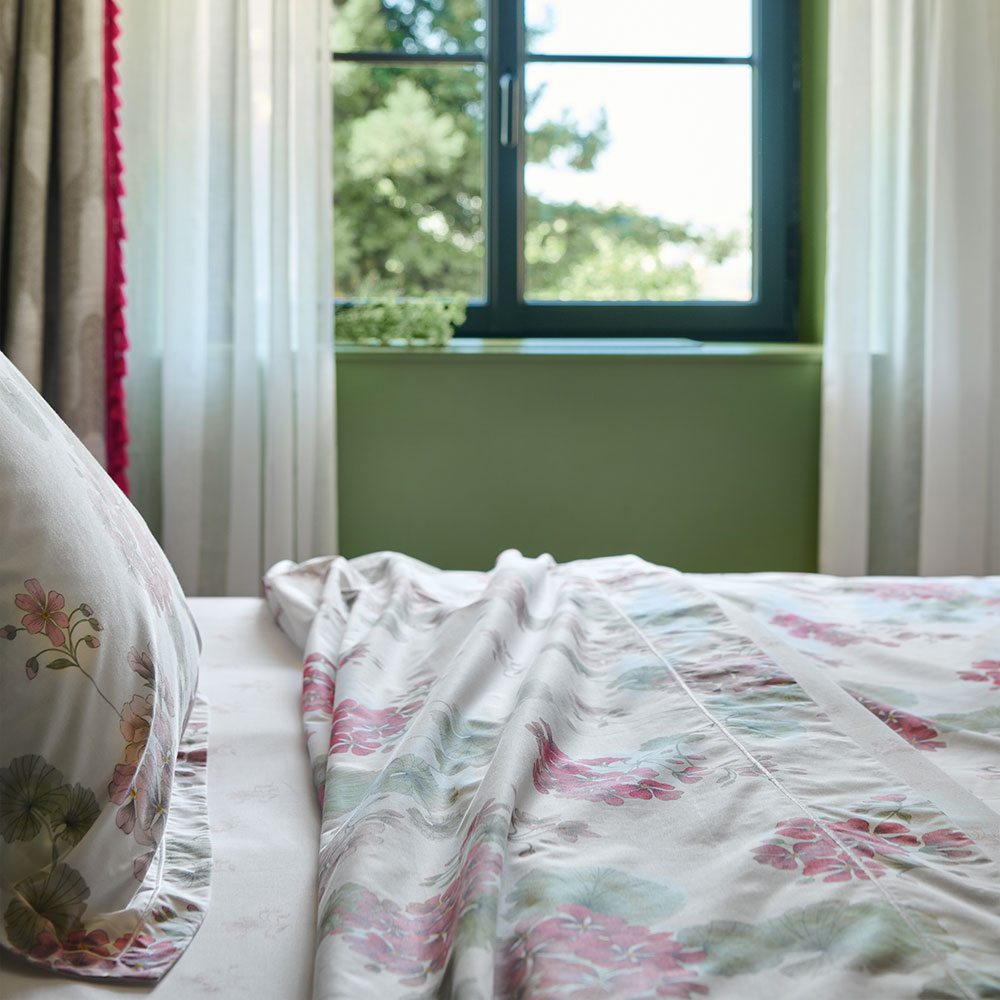 Drap housse Flanerie Multicolore Anne de Solène