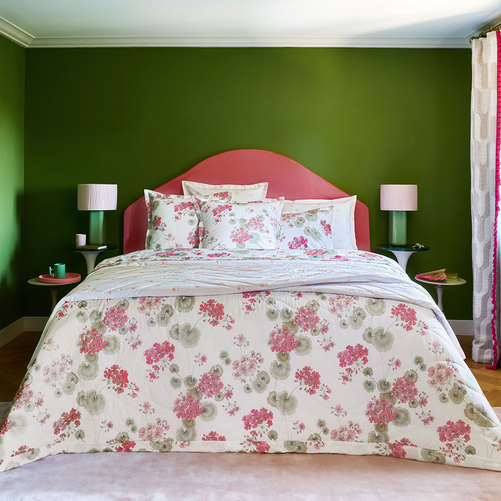 Drap housse Flanerie Multicolore Anne de Solène