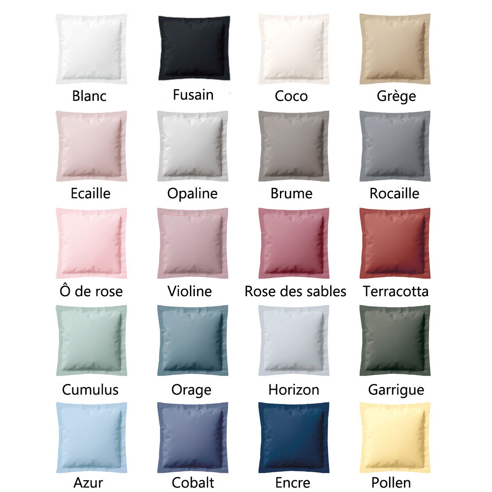 Drap housse Vexin Percale 20 col. Anne de Solène