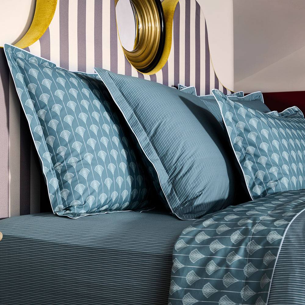 Housse de couette Aristo Bleu Anne de Solène