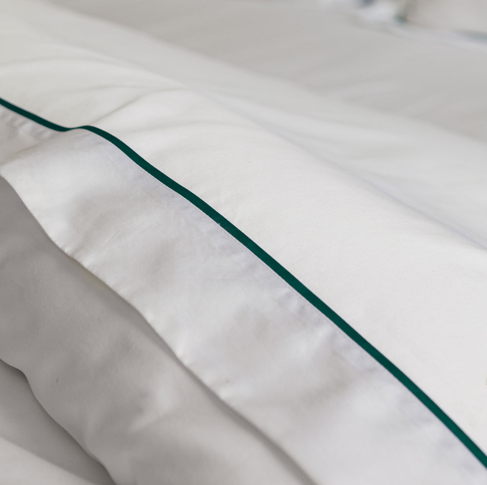 Housse de couette Breteuil Vert Anne de Solène