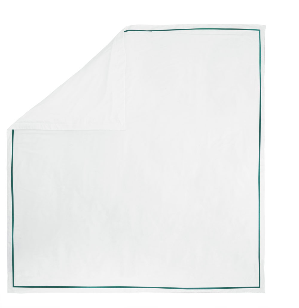 Housse de couette Breteuil Vert Anne de Solène