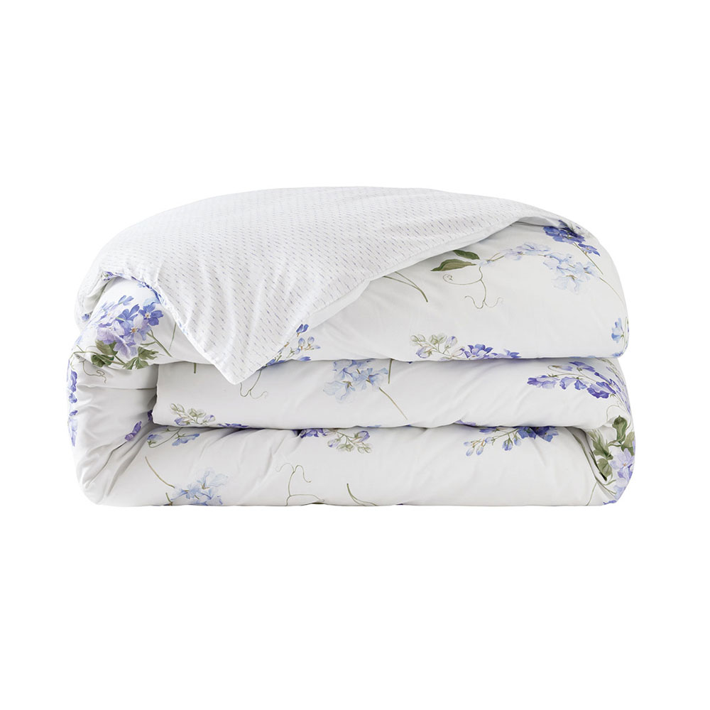 Housse de couette Charme Bleu Anne de Solène