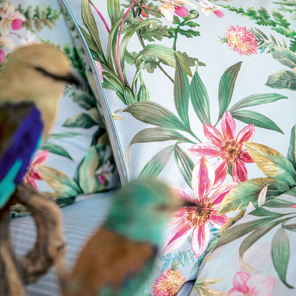 Housse de couette Conte Bleu Menthol Anne de Solène