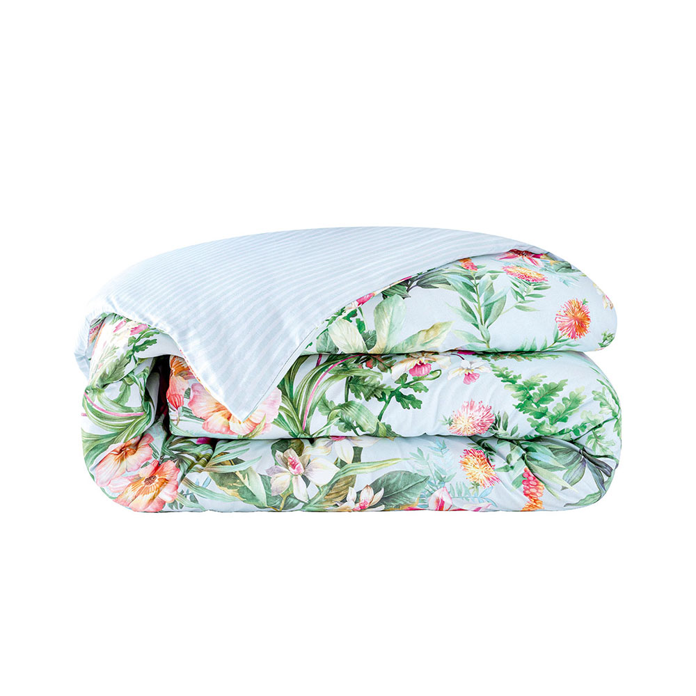 Housse de couette Conte Bleu Menthol Anne de Solène