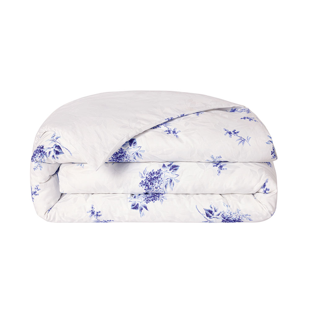 Housse de couette Cristal Bleu Anne de Solène