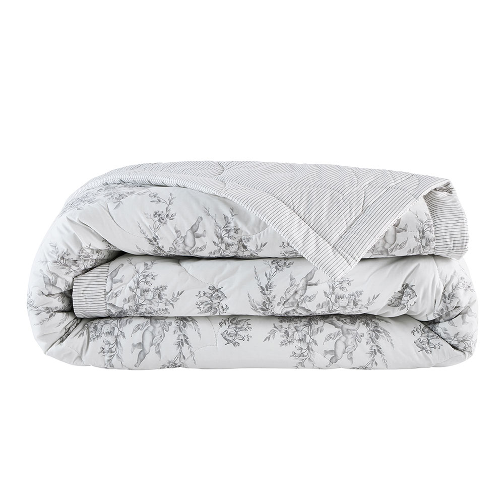 Housse de couette Evanescence Ardoise Anne de Solène