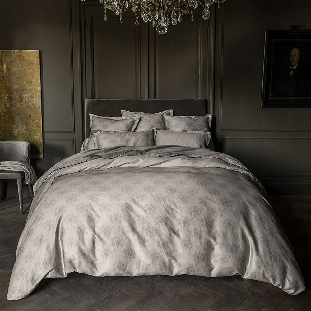 Housse de couette Merveille Beige Anne de Solène