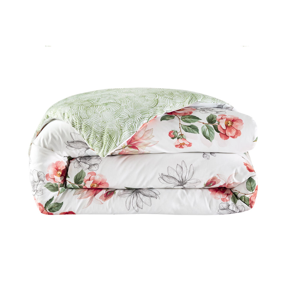 Housse de couette Villandry Rose Anne de Solène