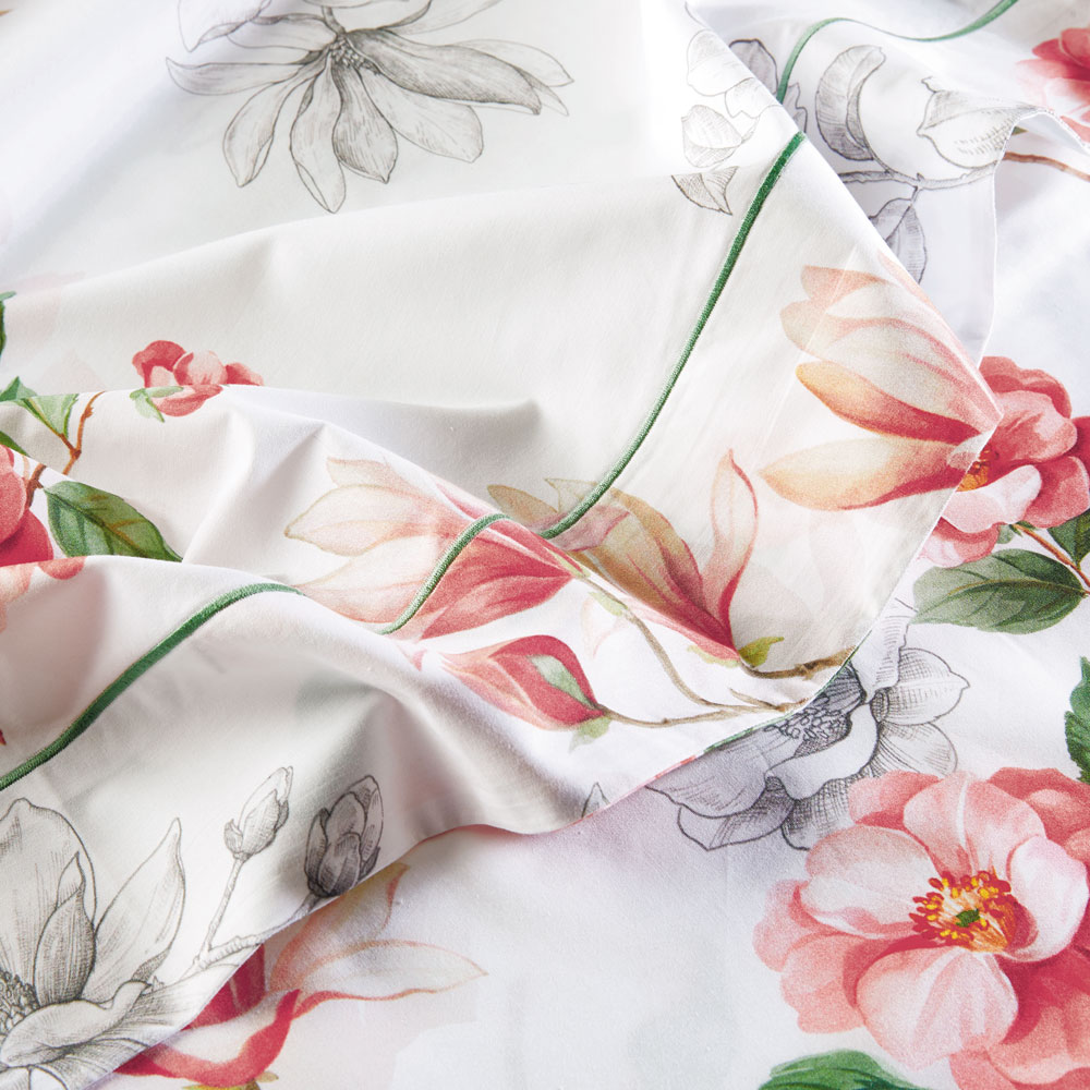 Housse de couette Villandry Rose Anne de Solène