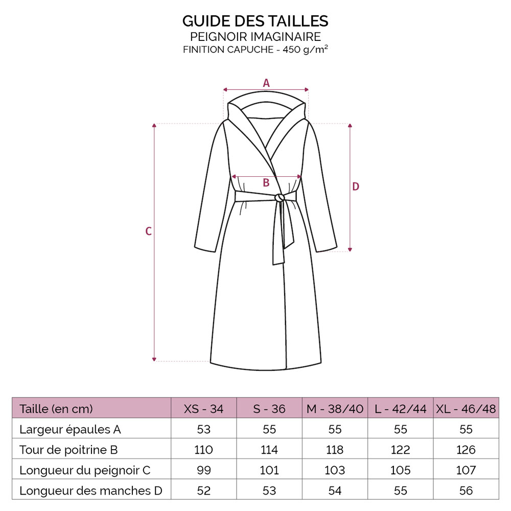 Peignoir capuche Imaginaire Vert Anne de Solène
