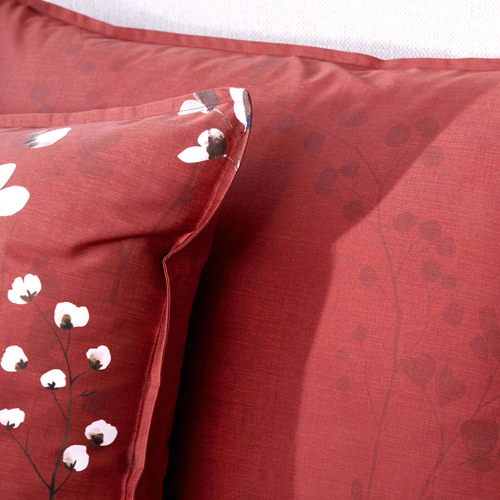 Taie d’oreiller Minimaliste Terracotta Anne de Solène