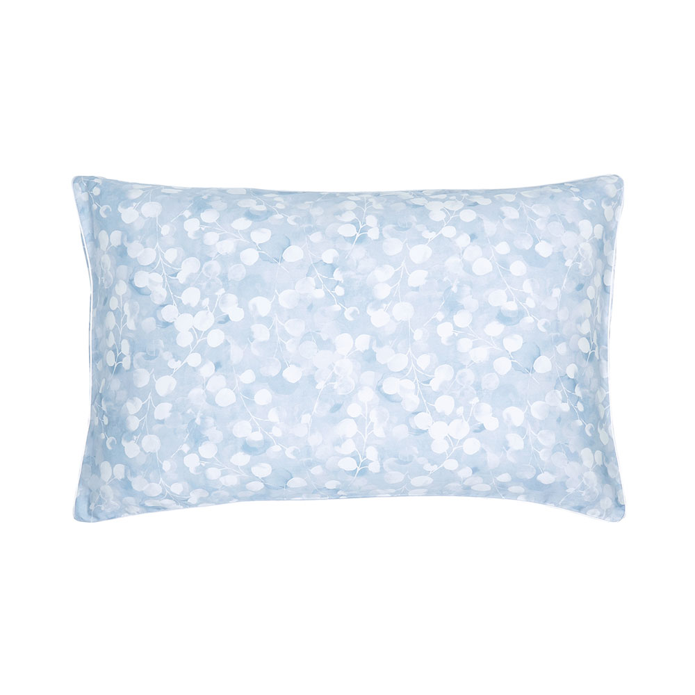 Taie d’oreiller Rosée Bleu Anne de Solène