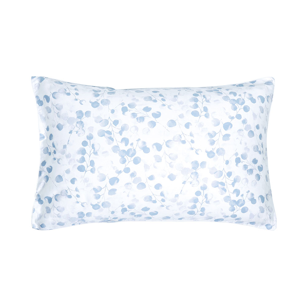 Taie d’oreiller Rosée Bleu Anne de Solène