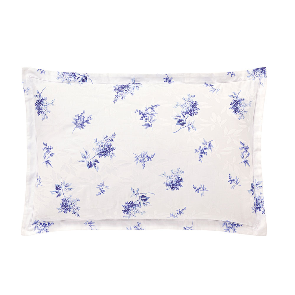 Taies Cris­tal Bleu Anne de Solène