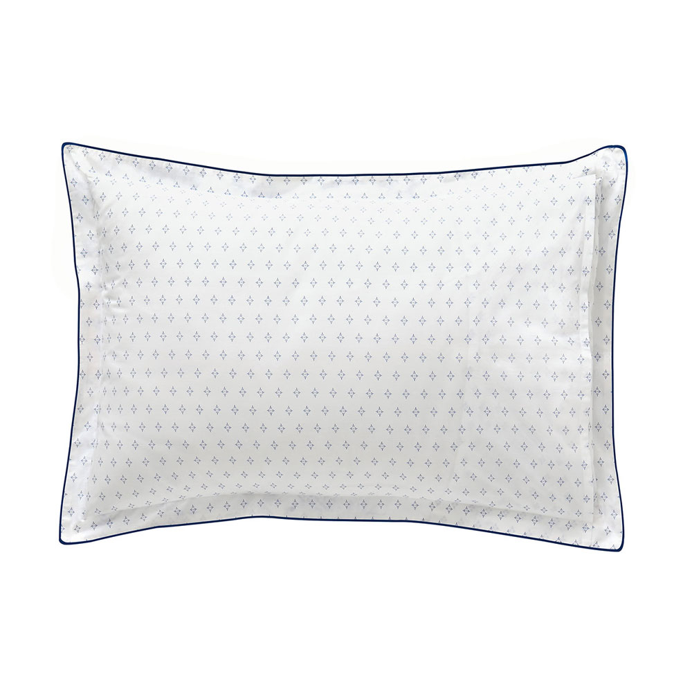 Taies Malacca Bleu Anne de Solène