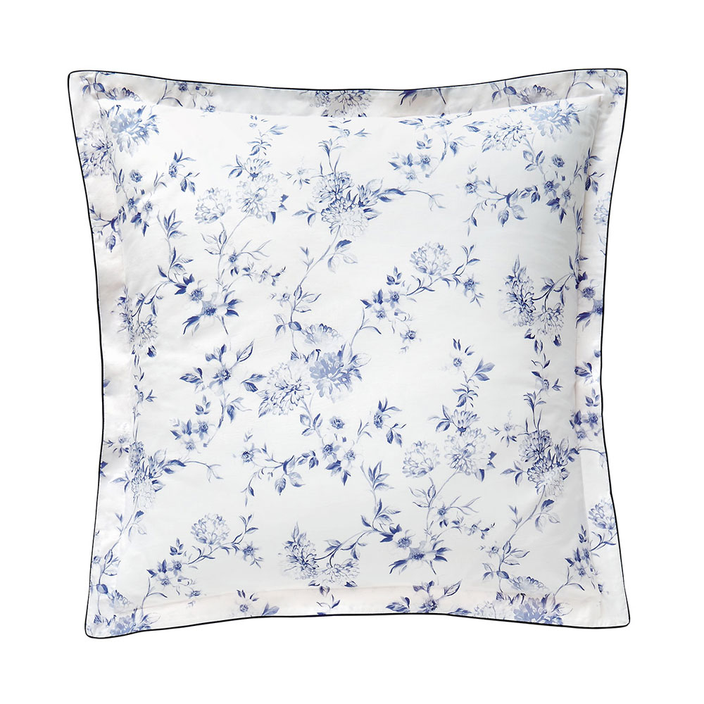 Taies Malacca Bleu Anne de Solène