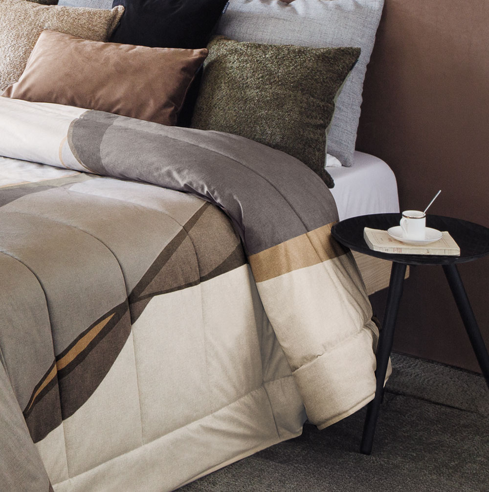 Couvre lit Alma Gris Antilo