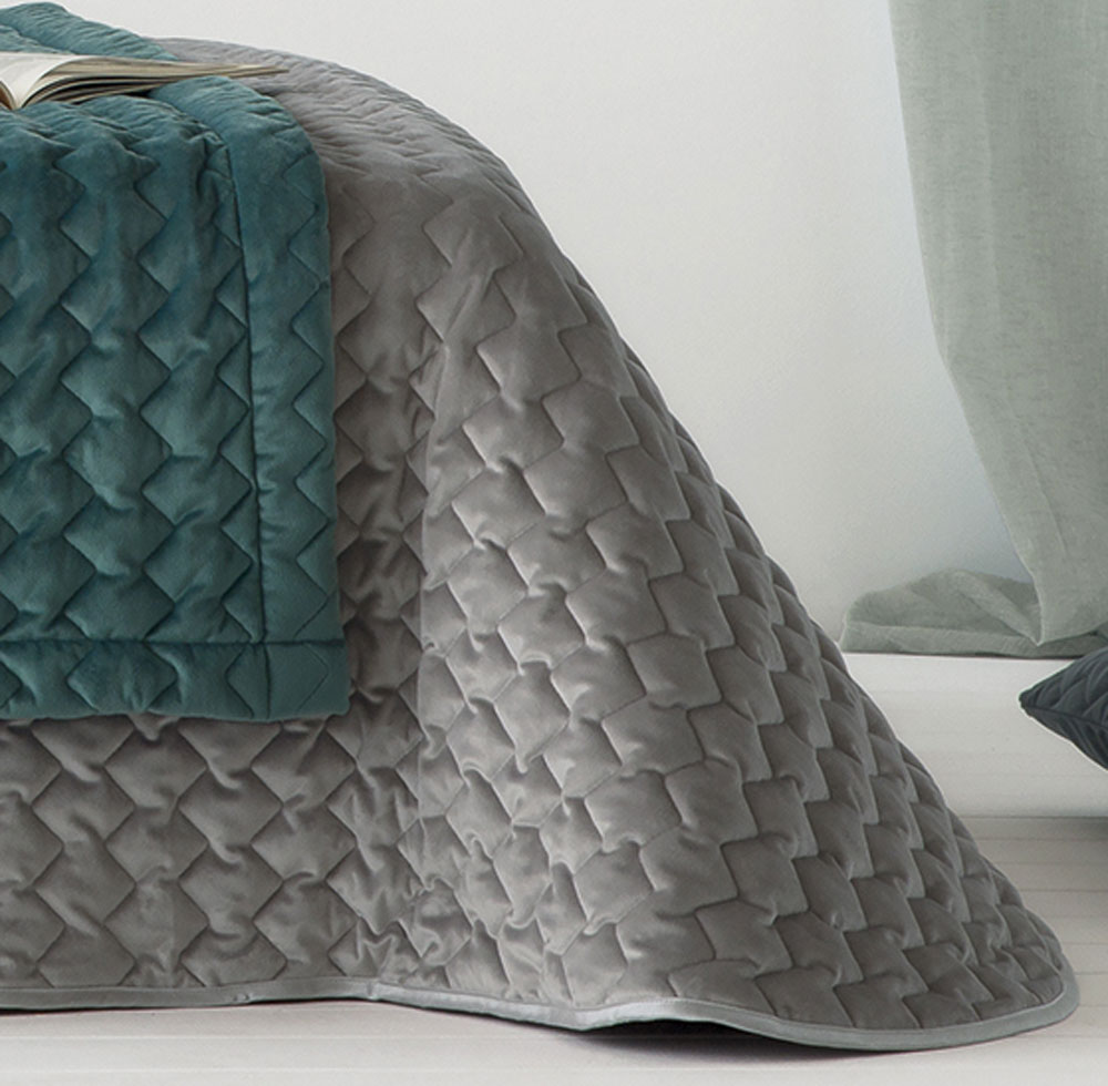 Couvre lit Naroa Gris Antilo