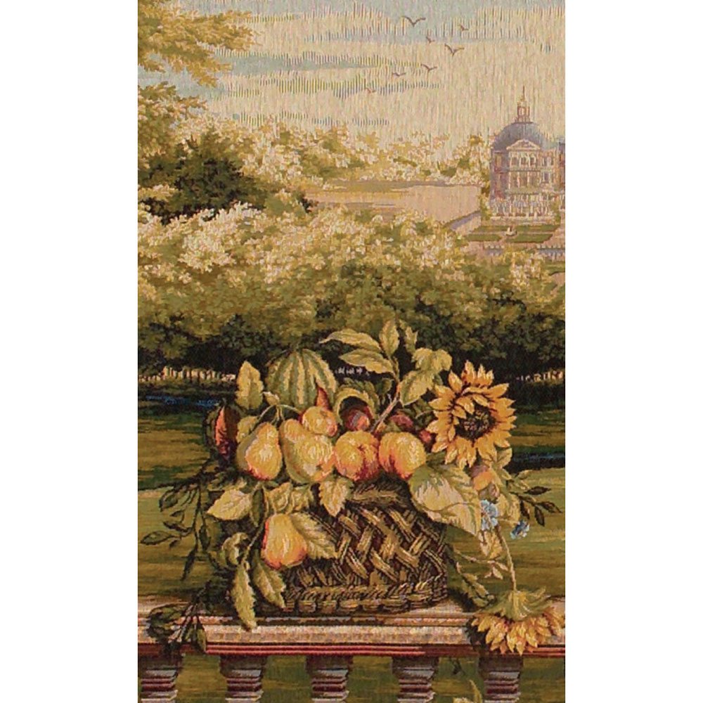 Tapisserie Terrasse au château Art de Lys