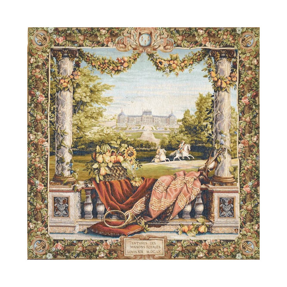 Tapis­se­rie Terrasse au château Art de Lys