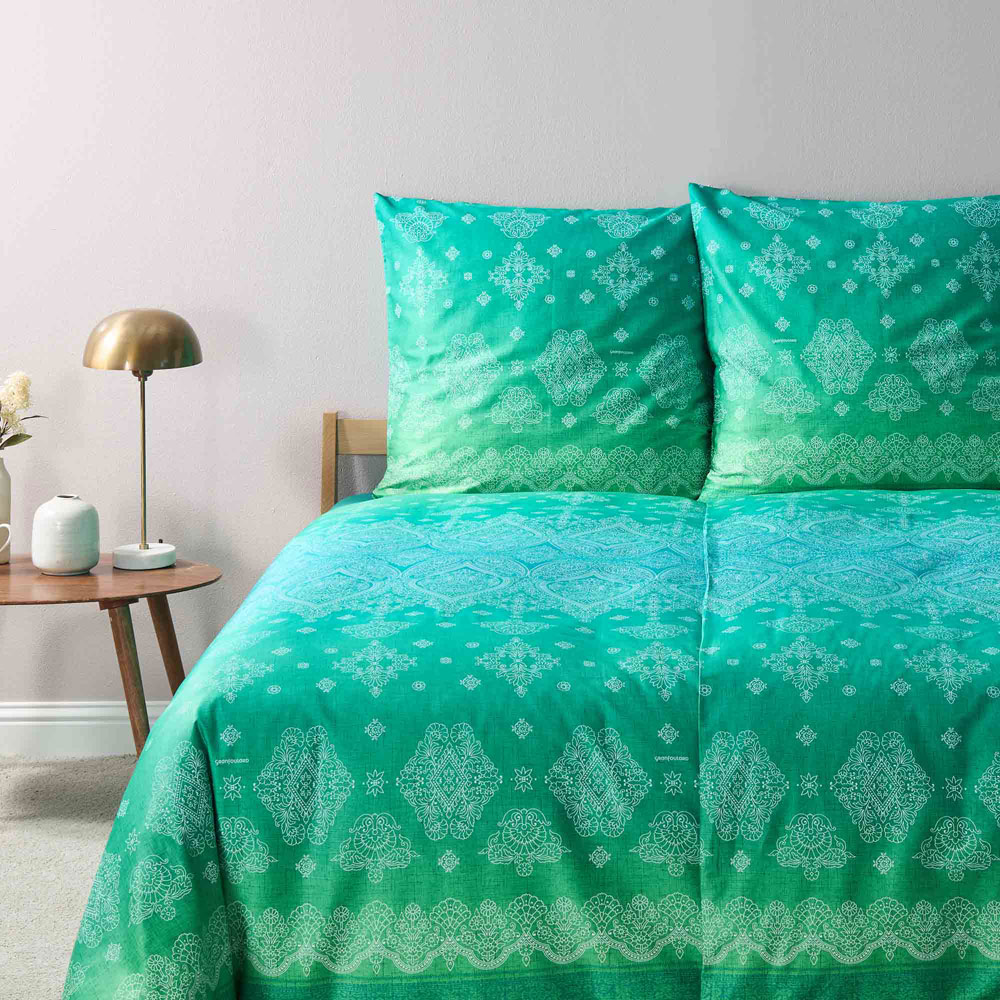 Housse de couette Kerala Smeraldo Bassetti
