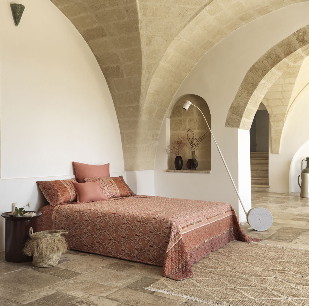 Housse de couette Nairobi Rosso Bassetti