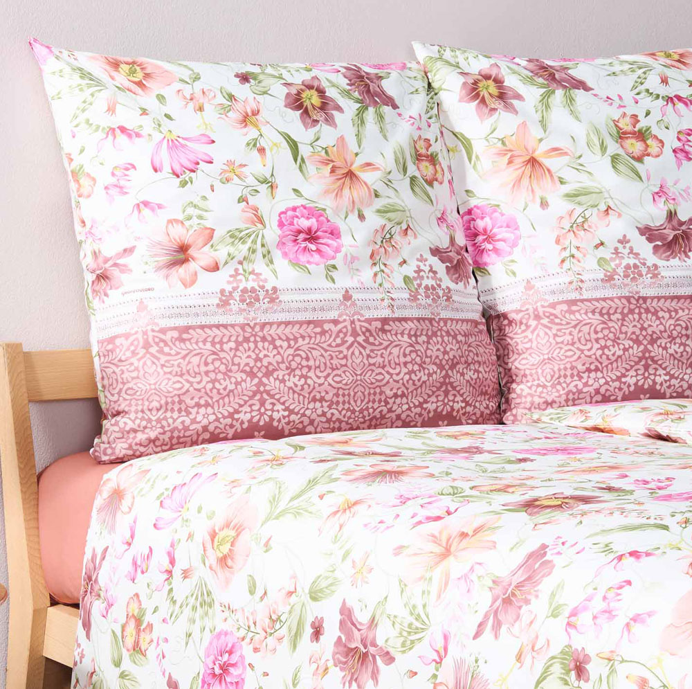 Taies d’oreiller Casa­blanca Rosa Bassetti
