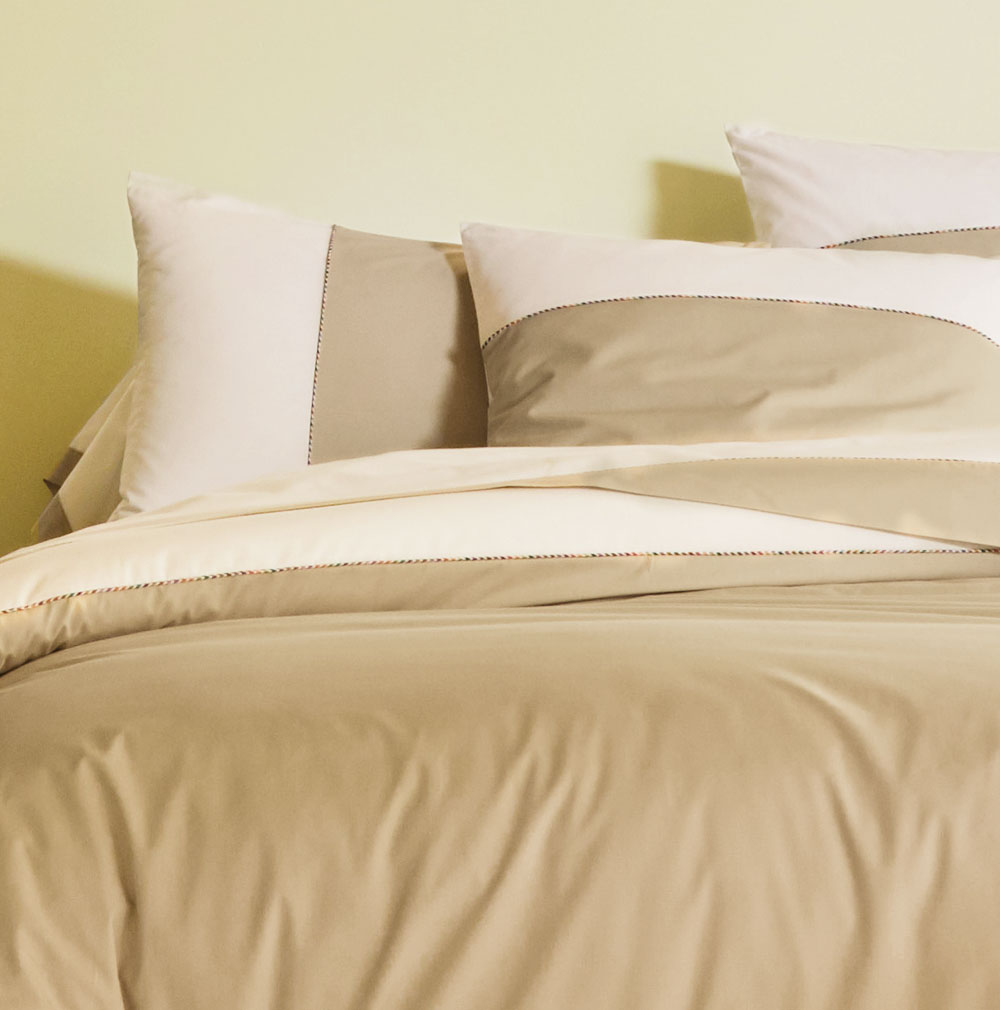 Housse de couette Duo Chanvre Blanc des Vosges