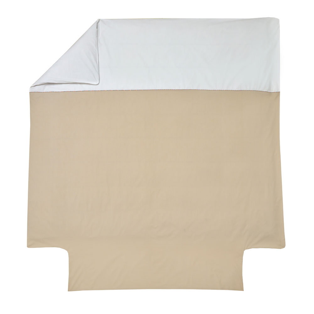 Housse de couette Duo Chanvre Blanc des Vosges