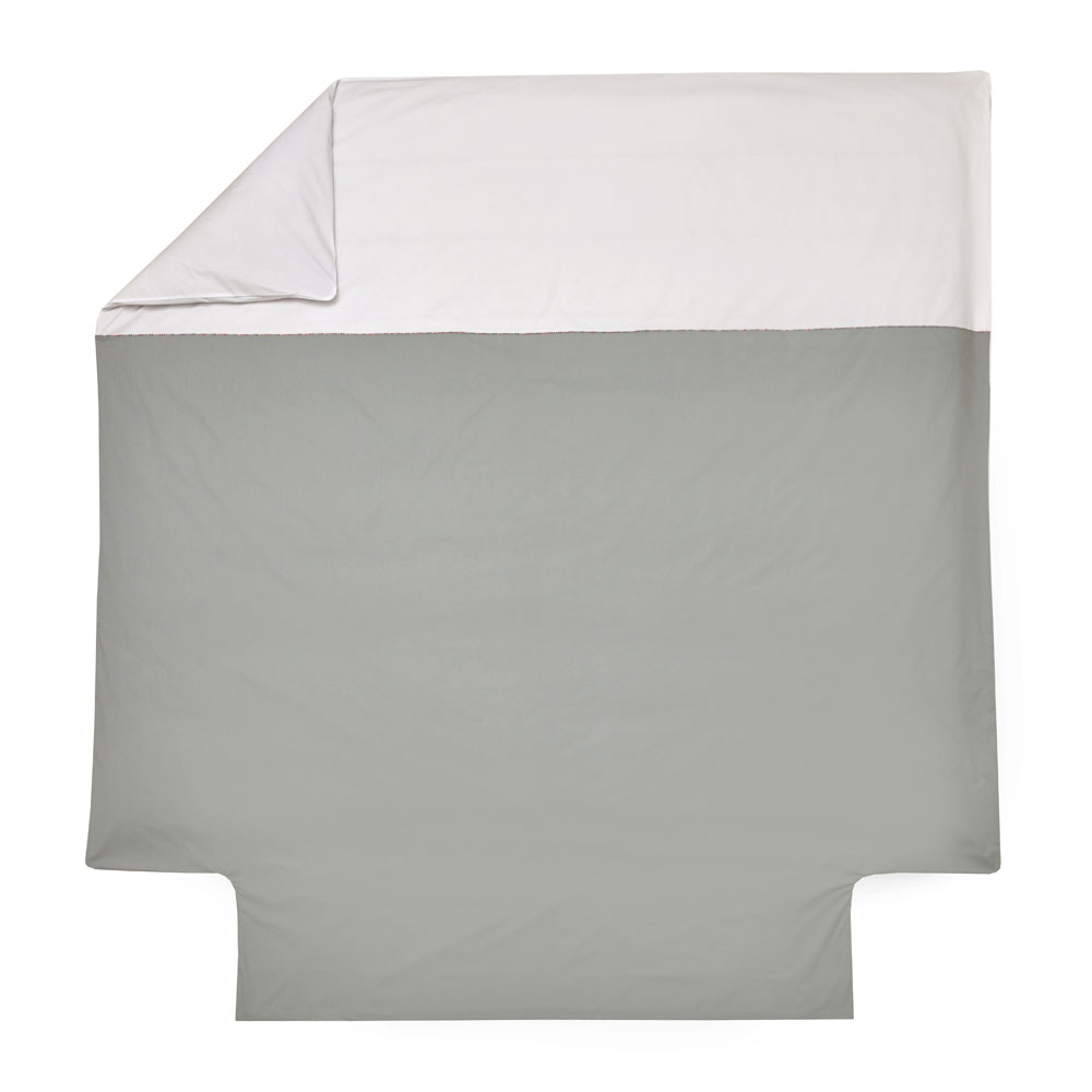 Housse de couette Duo Sauge Blanc des Vosges