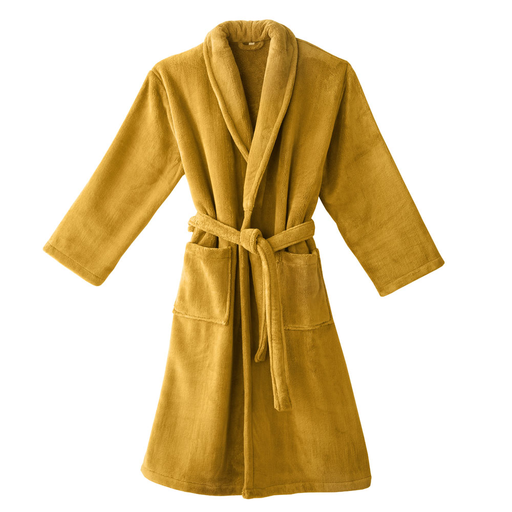 Peignoir Athena Curry Blanc des Vosges