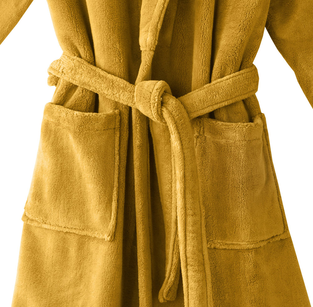Peignoir Athena Curry Blanc des Vosges