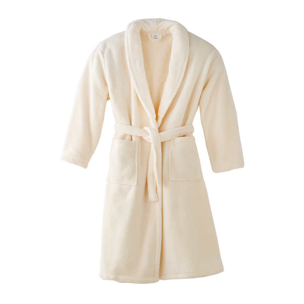 Peignoir Athena Ivoire Blanc des Vosges