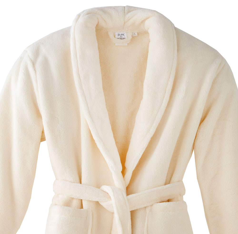 Peignoir Athena Ivoire Blanc des Vosges