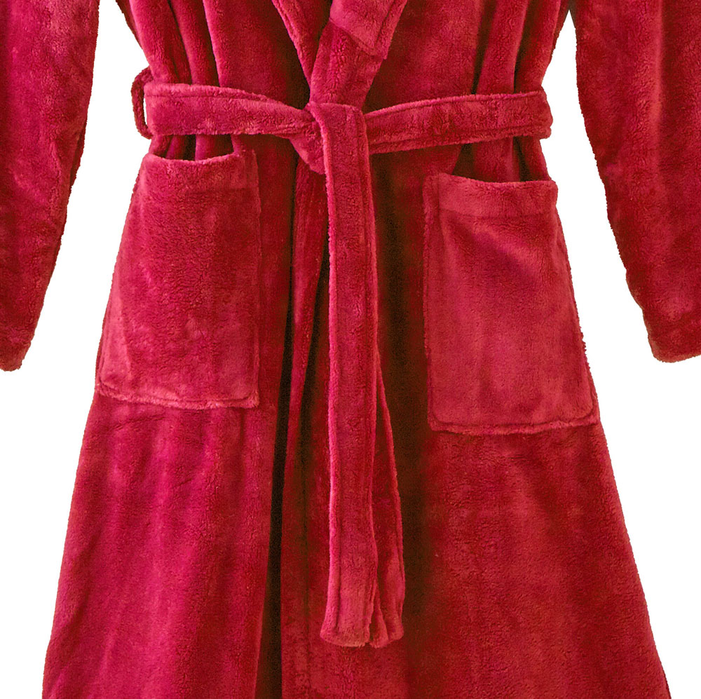 Peignoir Athena Piment Blanc des Vosges