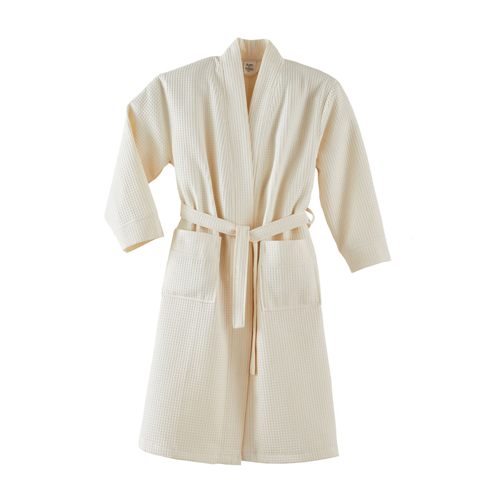 Peignoir kimono Manoir Craie Blanc des Vosges