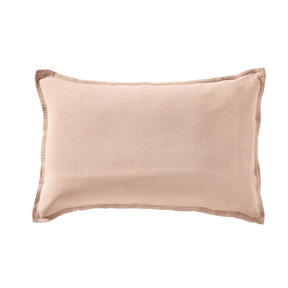 Taie Cosy Rose thé Blanc des Vosges