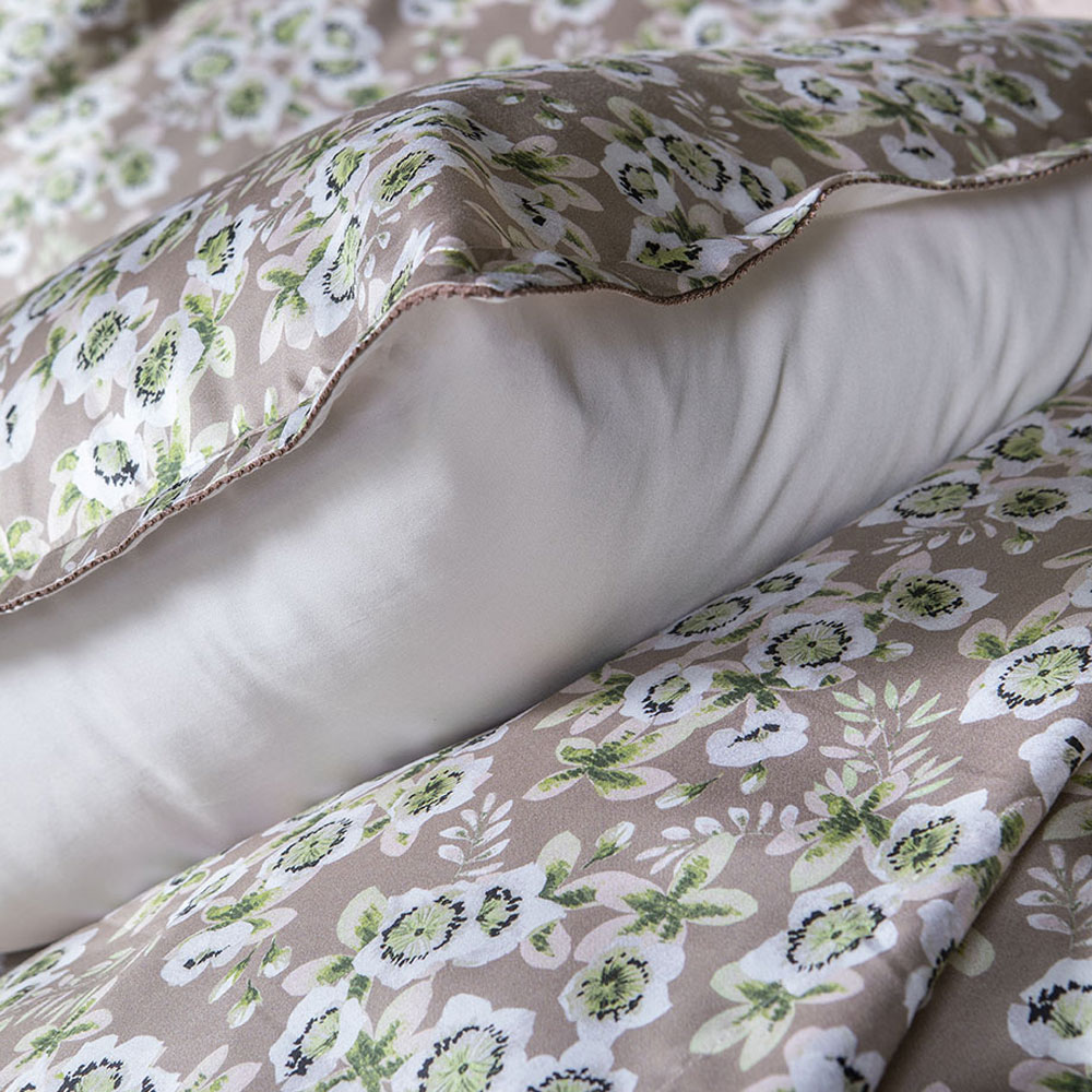 Alexandre Turpault linge de lit Blossom satin coton