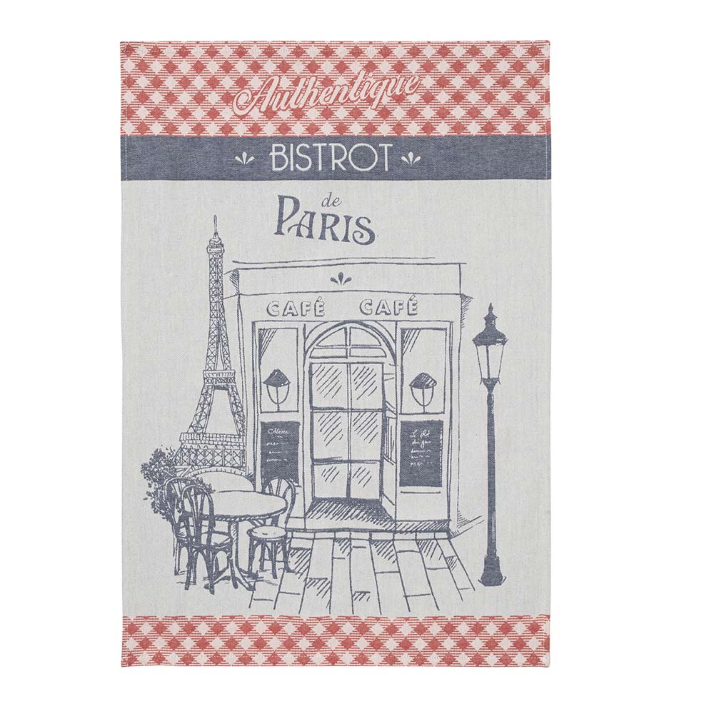 6 torchons Bistrot de Paris Coucke