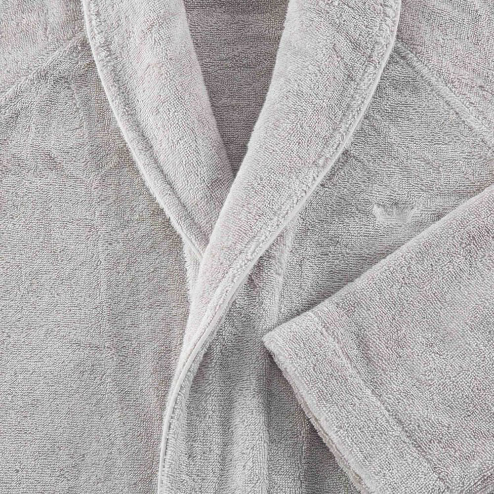 Peignoir châle La Mousseuse Platine Descamps