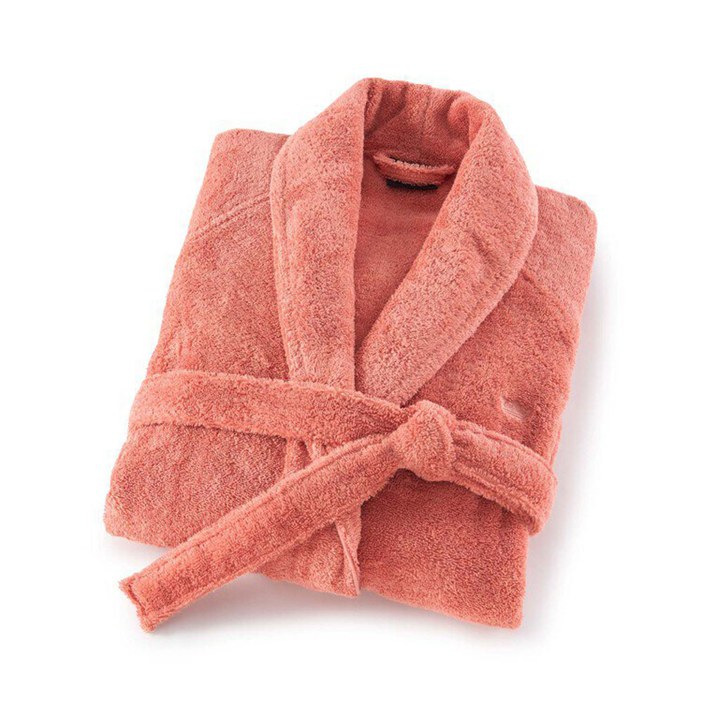 Peignoir châle La Mousseuse Terre Cuite Descamps