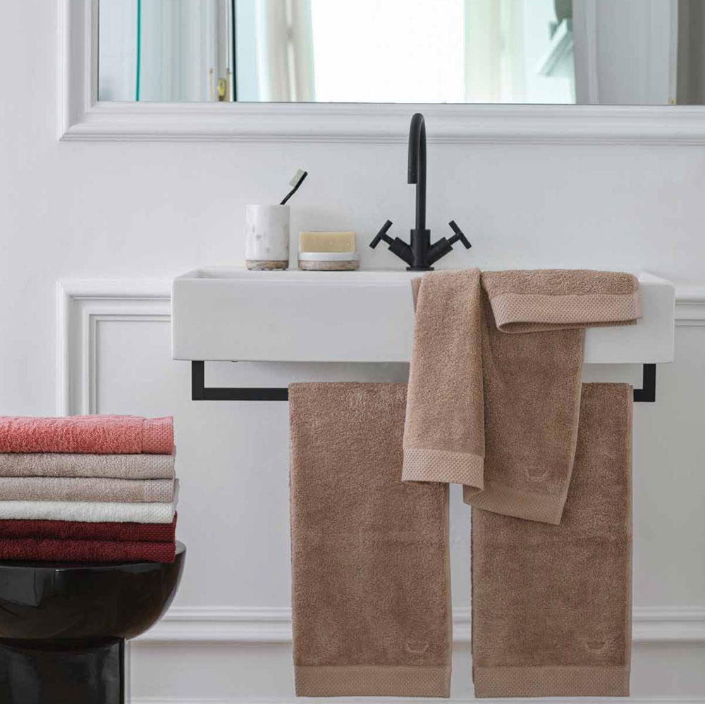 Serviette de toilette la mousseuse 20 col. Descamps