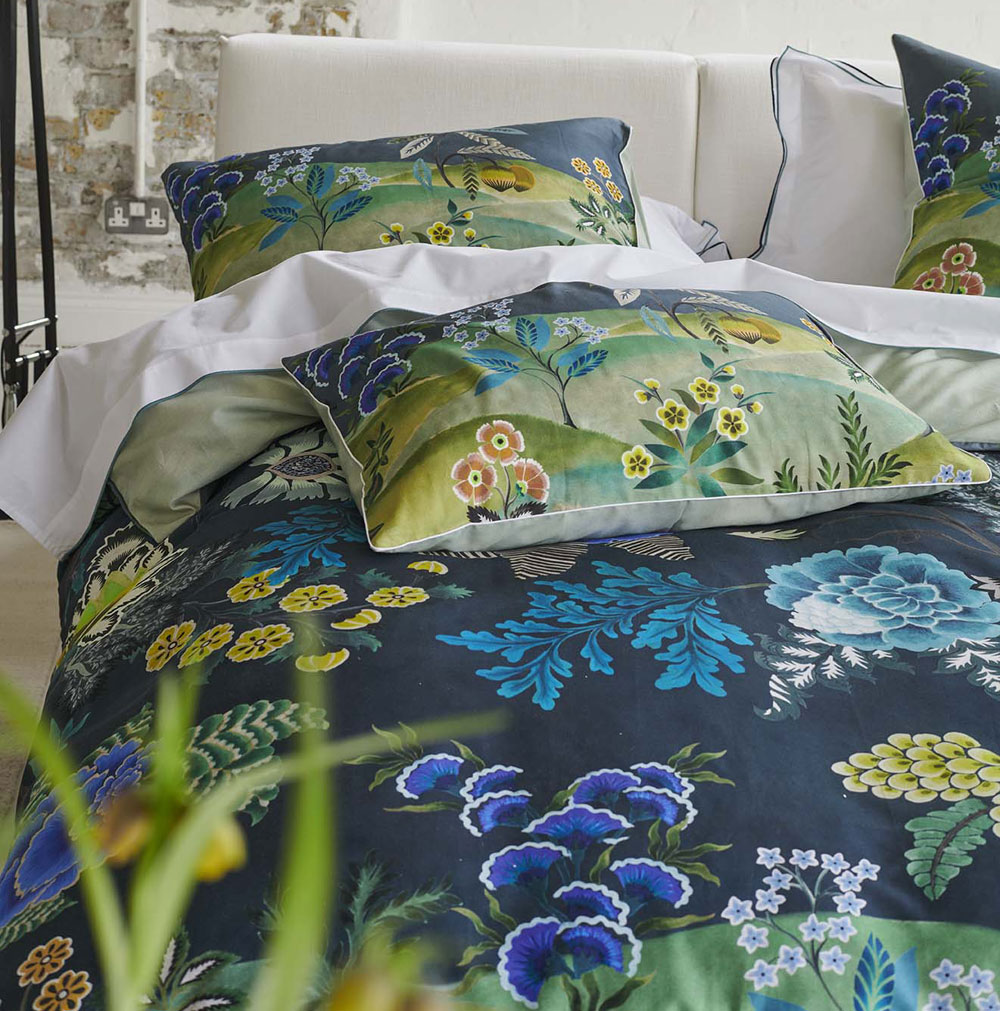 Housse de couette Brocart Décoratif Indigo Designers Guild