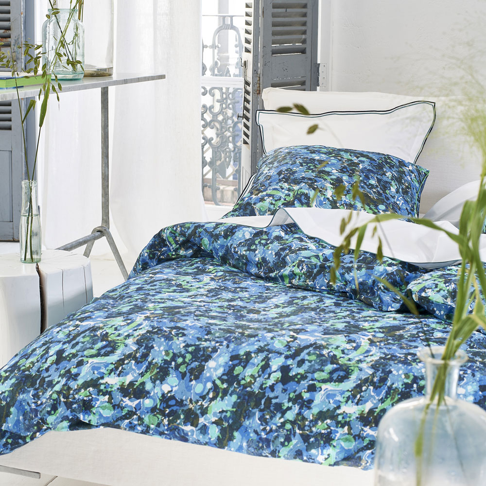 Housse de couette Dela­haye Cobalt Desi­gners Guild