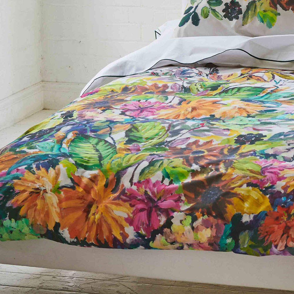 Housse de couette Glynde corail Designers Guild