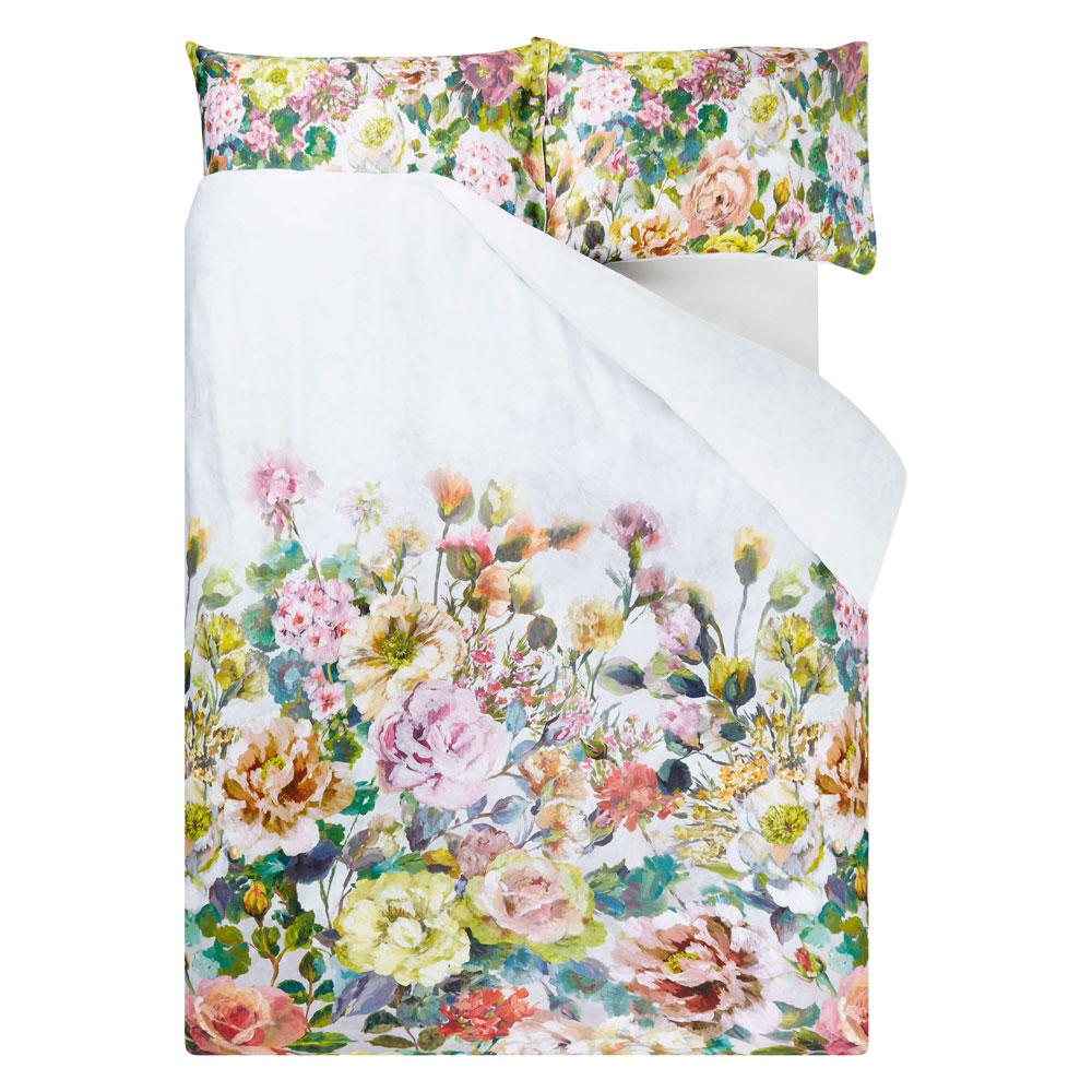 Housse de couette Grandiflora Rose Dusk Designers Guild