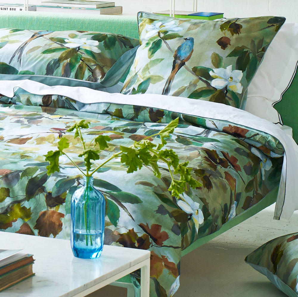Housse de couette Maple Tree Céladon Designers Guild