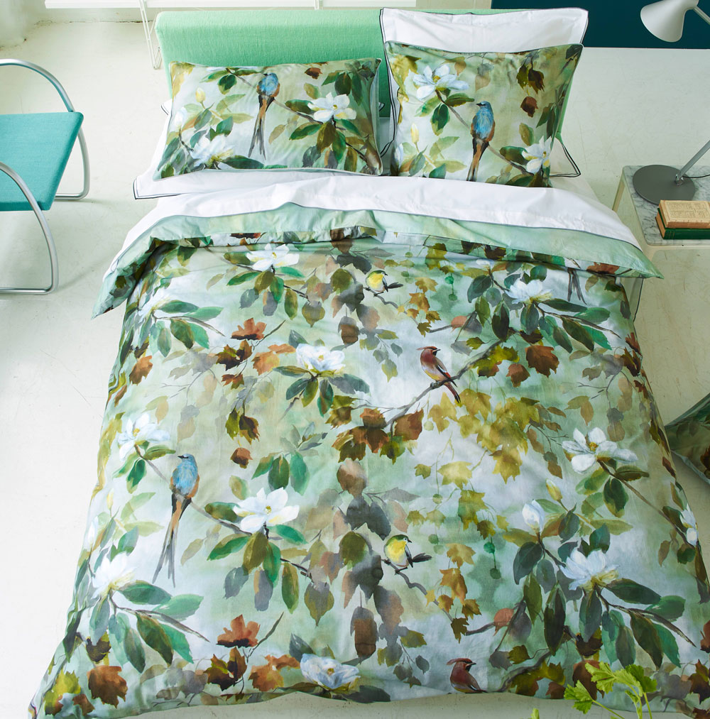 Housse de couette Maple Tree Céladon Designers Guild